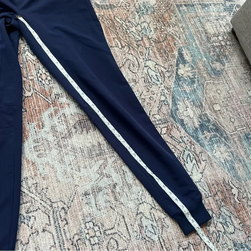 Figs Tansen Men’s Jogger Scrub Pants Navy Blue Size Small Tall